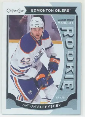 2015-16 UPPER DECK - ANTON SLEPYSHEV #U14 MARQUEE ROOKIE O-PEE-CHEE UPDATE