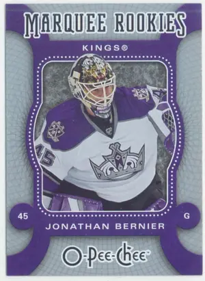 2007-08 O-PEE-CHEE - JONATHAN BERNIER #550 MARQUEE ROOKIE