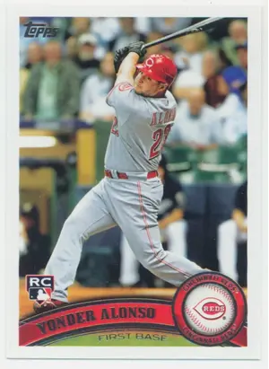 2011 Topps - Yonder Alonso #317 RC