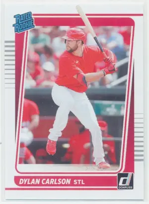 2021 Donruss - Dylan Carlson #37 Rated Rookie