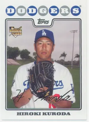 2008 Topps - Hiroki Kuroda #531 RC