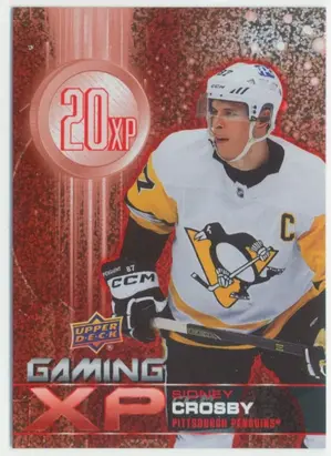 2024-25 UPPER DECK - SIDNEY CROSBY #GXP-7 GAMING XP SPECKLE