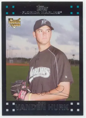 2007 Topps Updates & Highlights - Rick Vandenhurk #UH168 RC