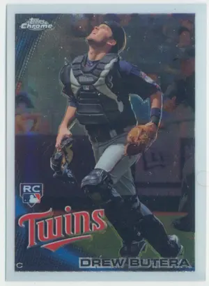 2010 Topps Chrome - Drew Butera #202 RC