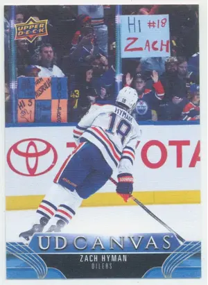 2023-24 UPPER DECK EXTENDED - ZACH HYMAN #C318 UD CANVAS