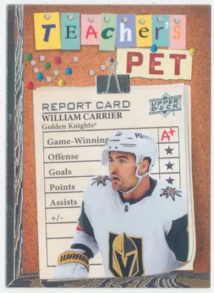 2023-24 UPPER DECK - WILLIAM CARRIER #TP-16 TEACHER'S PET