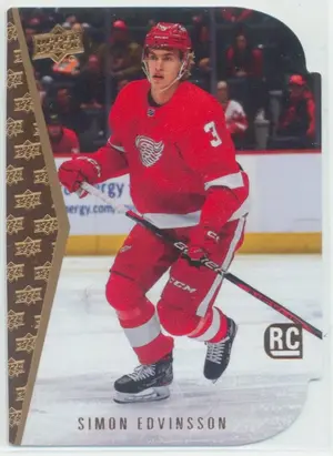 2023-24 UPPER DECK - SIMON EDVINSSON #RDT-4 1994-95 ROOKIE TRIBUTE DIE CUTS