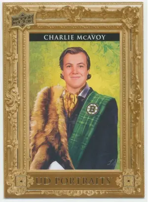 2023-24 UPPER DECK - CHARLIE McAVOY #P54 UD PORTRAITS