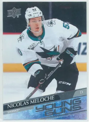2020-21 UPPER DECK - NICOLAS MELOCHE #463 YOUNG GUNS