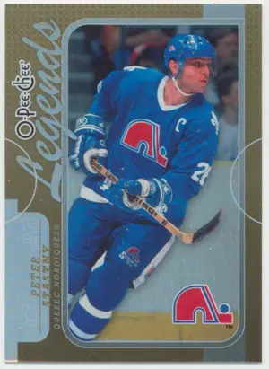 2008-09 O-PEE-CHEE - PETER STASTNY #569 LEGENDS RAINBOW FOIL