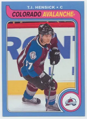 2008-09 O-PEE-CHEE - T.J. HENSICK #486 RETRO