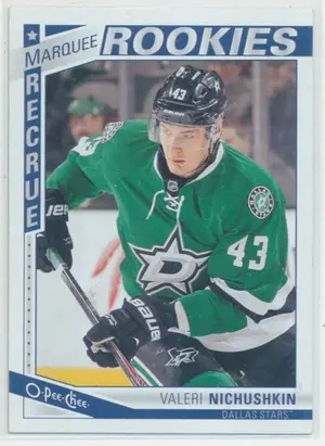 2013-14 O-PEE-CHEE - VALERI NICHUSHKIN #634 MARQUEE ROOKIES