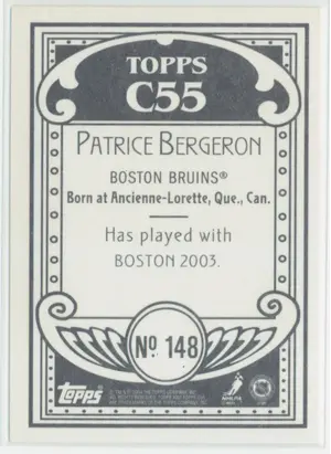 2003-04 Topps C55 Patrice Bergeron Rookie #148