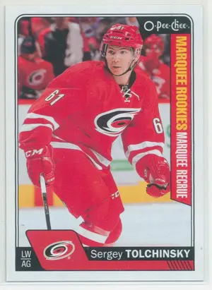 2016-17 O-PEE-CHEE - SERGEY TOLCHINSKY #598 MARQUEE ROOKIES