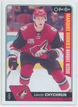 2016-17 O-PEE-CHEE - JAKOB CHYCHRUN #691 MARQUEE ROOKIES