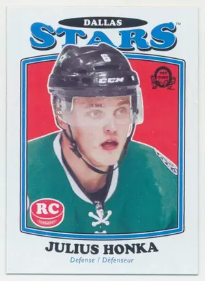 2016-17 O-PEE-CHEE - JULIUS HONKA #690 MARQUEE ROOKIES RETRO