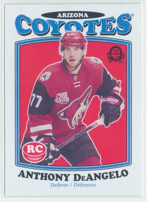 2016-17 O-PEE-CHEE - ANTHONY DeANGELO #699 MARQUEE ROOKIES RETRO