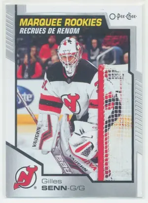 2020-21 O-PEE-CHEE - GILLES SENN #615 MARQUEE ROOKIES