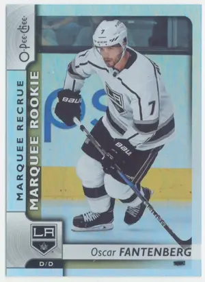 2017-18 O-PEE-CHEE - OSCAR FANTENBERG #614 MARQUEE ROOKIE RAINBOW FOIL