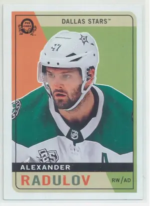 2017-18 O-PEE-CHEE - ALEXANDER RADULOV #606 RETRO