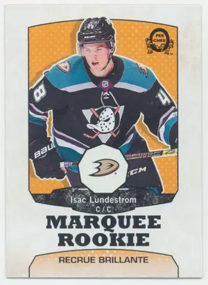 2018-19 O-PEE-CHEE - ISAC LUNDESTROM #649 MARQUEE ROOKIE RETRO