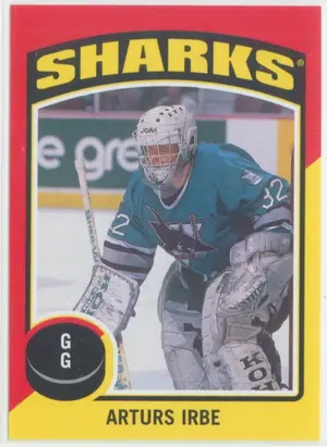 2014-15 O-PEE-CHEE - ARTURS IRBE #ST-91 STICKERS