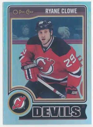 2014-15 O-PEE-CHEE - RYANE CLOWE #247 RAINBOW FOIL