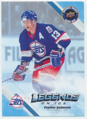 2023 NATIONAL HOCKEY CARD DAY CANADA - TEEMU SELANNE #NHCD-22 LEGENDS ON ICE