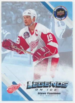 2023 NATIONAL HOCKEY CARD DAY CANADA - STEVE YZERMAN #NHCD-27 LEGENDS ON ICE