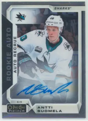 2018-19 O-PEE-CHEE PLATINUM - ANTTI SUOMELA #R-AN ROOKIE AUTO