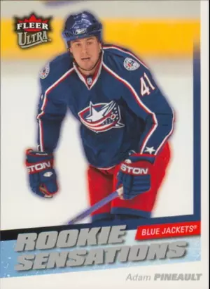 2008-09 FLEER ULTRA - ADAM PINEAULT #RS9 ROOKIE SENSATIONS