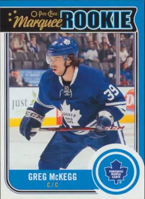 2014-15 O-PEE-CHEE - GREG McKEGG #536 MARQUEE ROOKIE