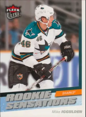 2008-09 FLEER ULTRA - MIKE IGGULDEN #RS12 ROOKIE SENSATIONS