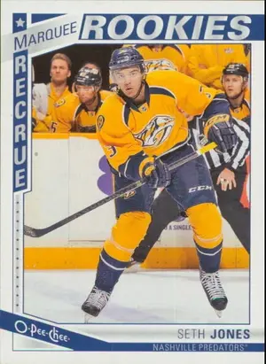 2013-14 O-PEE-CHEE - SETH JONES #636 MARQUEE ROOKIES