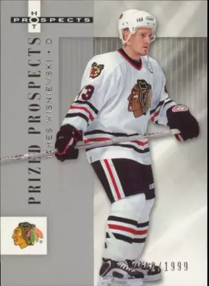 2005-06 HOT PROSPECTS - JAMES WISNIEWSKI #119 PRIZED PROSPECTS 412/1999