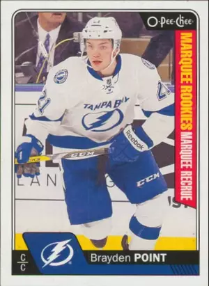 2016-17 O-PEE-CHEE - BRAYDEN POINT #682 MARQUEE ROOKIES