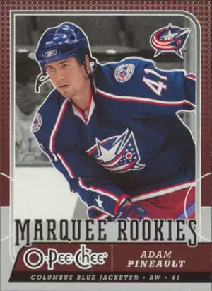 2008-09 O-PEE-CHEE - ADAM PINEAULT #543 MARQUEE ROOKIES