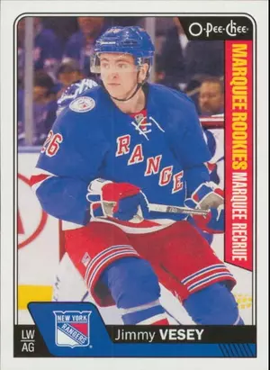 2016-17 O-PEE-CHEE - JIMMY VESEY #684 MARQUEE ROOKIES