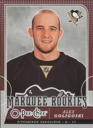 2008-09 O-PEE-CHEE - ALEX GOLIGOSKI #509 MARQUEE ROOKIES