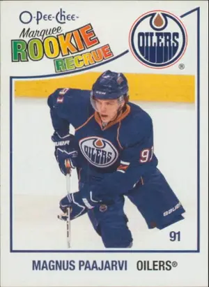 2010-11 O-PEE-CHEE - MAGNUS PAAJARVI #550 MARQUEE ROOKIE