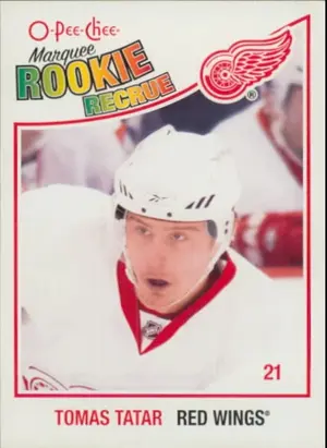 2010-11 O-PEE-CHEE - TOMAS TATAR #619 MARQUEE ROOKIE