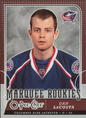 2008-09 O-PEE-CHEE - DAN LaCOSTA #544 MARQUEE ROOKIES