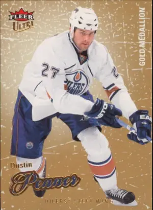2008-09 FLEER ULTRA - DUSTIN PENNER #155 GOLD MEDALLION