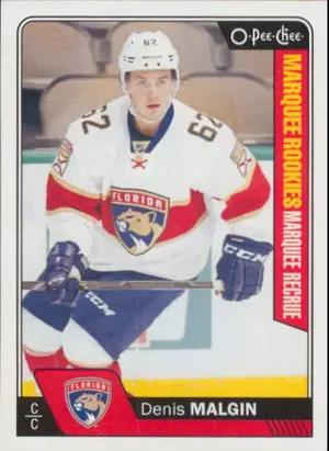 2016-17 O-PEE-CHEE - DENIS MALGIN #709 MARQUEE ROOKIES