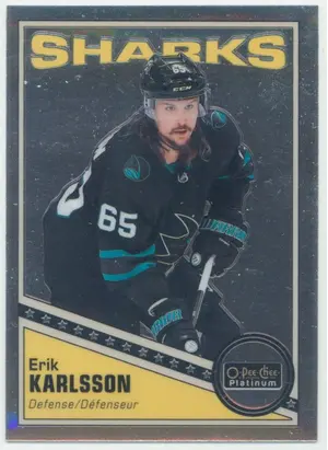2019-20 O-PEE-CHEE PLATINUM - ERIK KARLSSON #R-19 RETRO