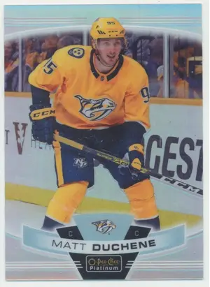 2019-20 O-PEE-CHEE PLATINUM - MATT DUCHENE #144 RAINBOW