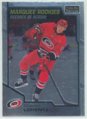 2020-21 O-PEE-CHEE PLATINUM - STEVEN LORENTZ #184 MARQUEE ROOKIES