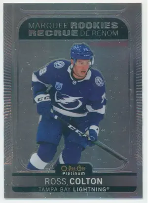 2021-22 O-PEE-CHEE PLATINUM - ROSS COLTON #214 MARQUEE ROOKIES
