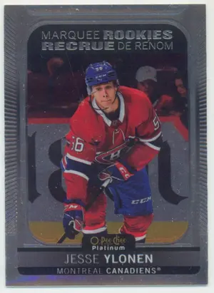 2021-22 O-PEE-CHEE PLATINUM - JESSE YLONEN #226 MARQUEE ROOKIES
