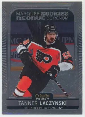 2021-22 O-PEE-CHEE PLATINUM - TANNER LACZYNSKI #244 MARQUEE ROOKIES